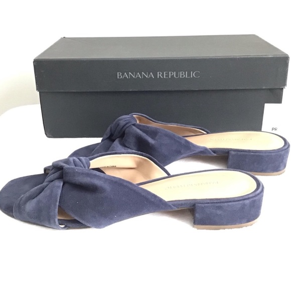 Banana Republic Suede Sandals NIB - Picture 4 of 10
